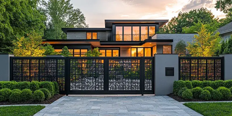 Aluminium Zaun aus Polen