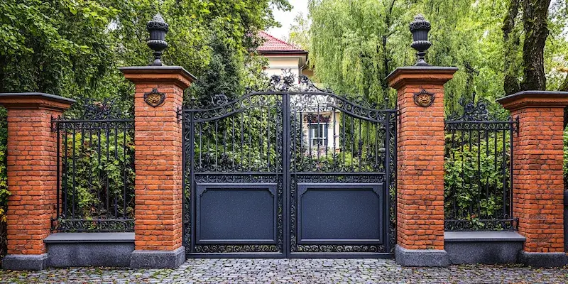 Aluminium Zaun Polen