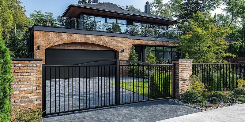 Aluminiumzaun aus Polen