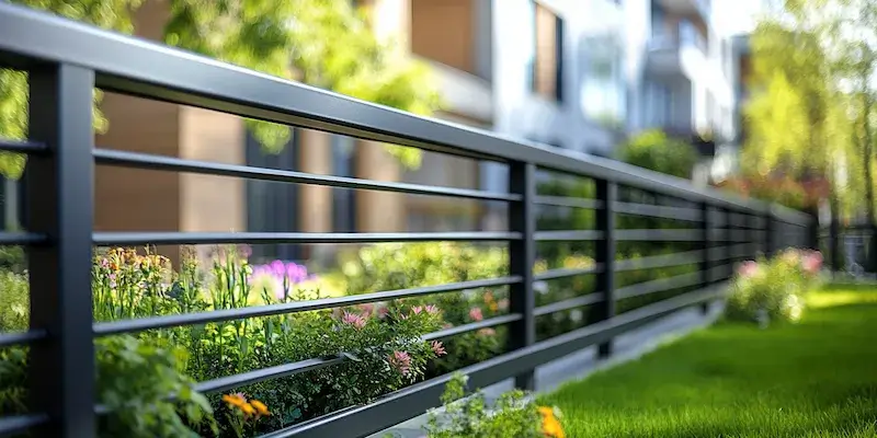 Gartenzaun Metall Polen