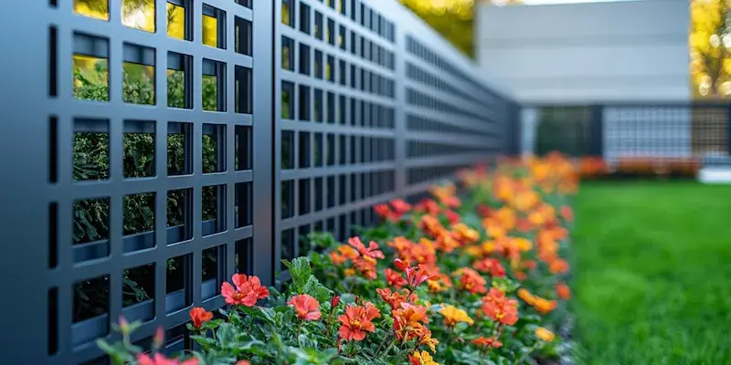 Metallzäune aus Polen mit montage