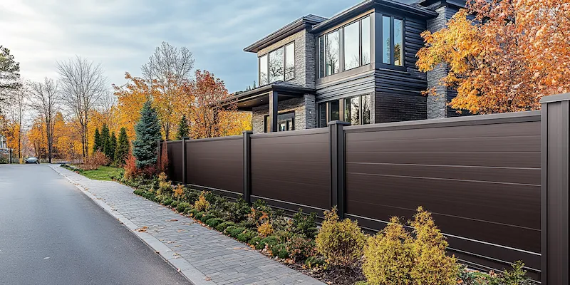 Schmuckzaun aus Polen