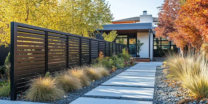 Sichtschutzzaun aus Polen