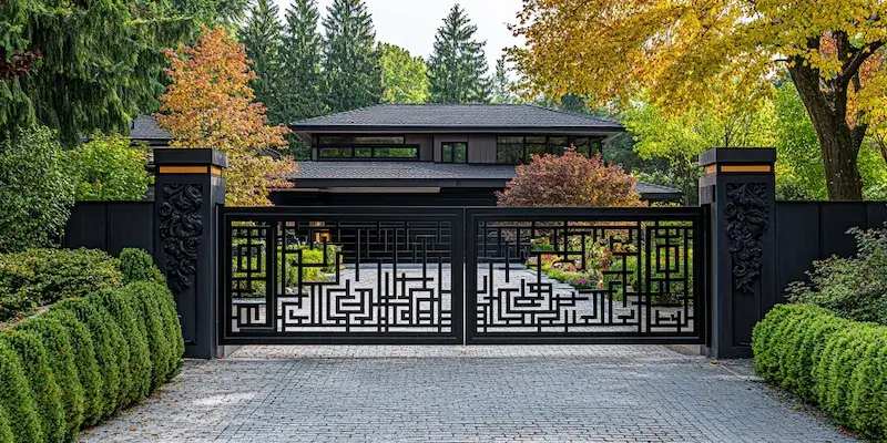 Zäune aus Polen mit montage