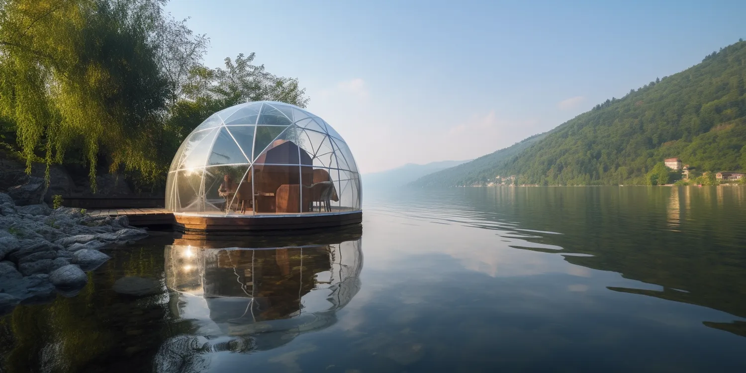 Namiot sferyczny glamping 