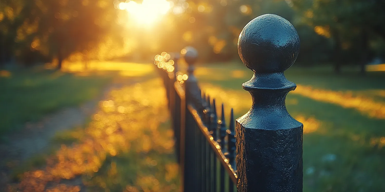 Jak czyścić metalowe ogrodzenie?