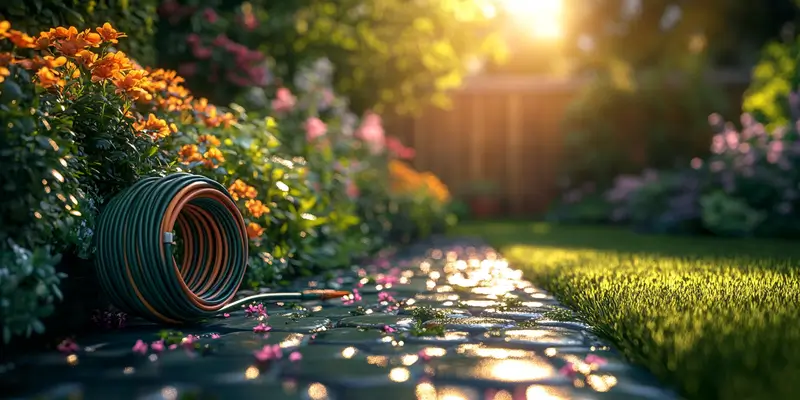 Jak działa wózek na wąż ogrodowy?