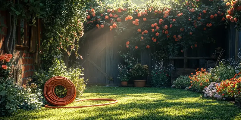 Jak nawinąć wąż ogrodowy na bęben?