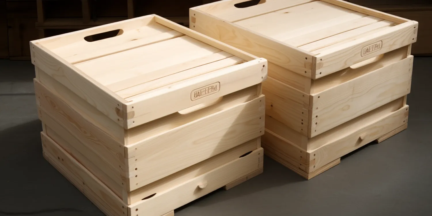 Zawiasy do skrzyni drewnianej